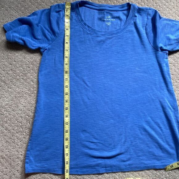 I Jill Pima Scoop Neck Elbow Sleeve Tee. Size MP. - Picture 5 of 6
